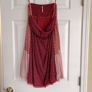 Free People Strapless Dress NWT
